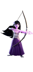 Hero with arrow